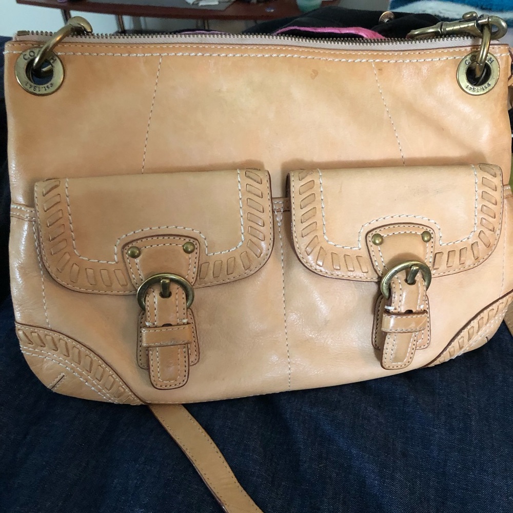 Coach Poppy Whipstitch Crossbody